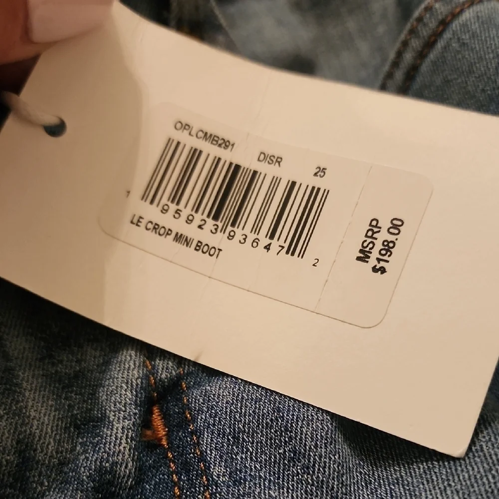 Frame Denim Light Blue Straight Leg Jeans